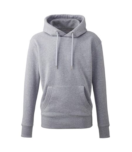 Unisex Adult Organic Hoodie Grey Marl Anthem