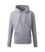 Unisex Adult Organic Hoodie Grey Marl Anthem-1