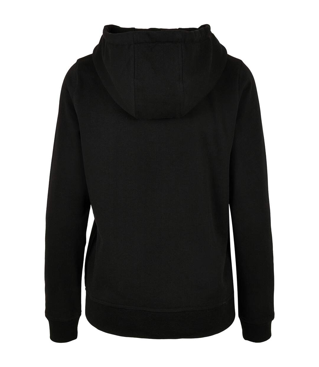 Sweat À Capuche Basic Femme Noir Build Your Brand-3