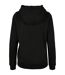 Sweat À Capuche Basic Femme Noir Build Your Brand-3