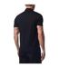 Mens Active Sailor Short-sleeved Polo Shirt Black Aquascutum-4