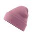 Bonnet Tricoté Unisexe Vieux Violet Beechfield-2