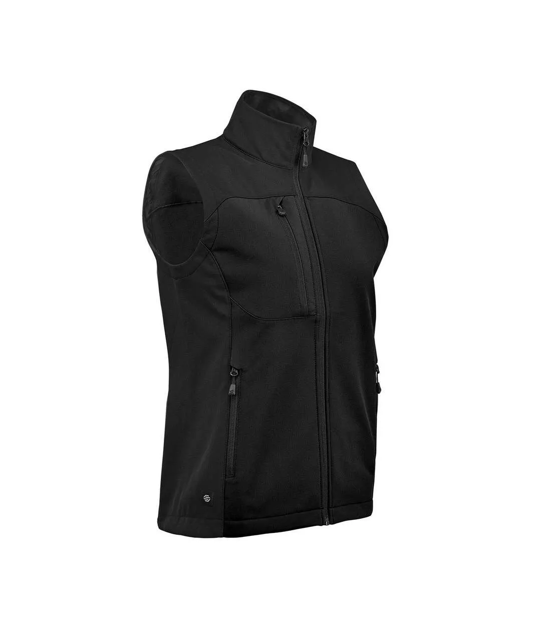 Womens/ladies Gilet Black Stormtech-4