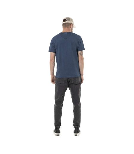 T-shirt homme regular en jersey 160gr acid wash print devant Woo Vondutch