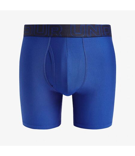 Mens Performance Tech Boxer Shorts Royal Blue Steel Navy Under Armour