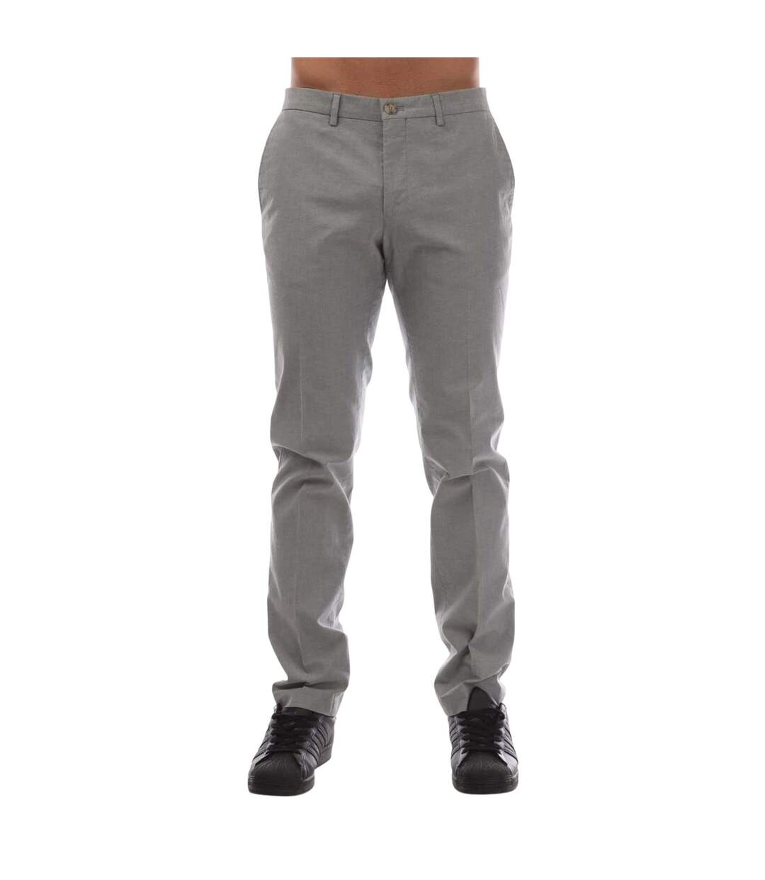 Pantalon Wylson-w Homme Gris Boss-1