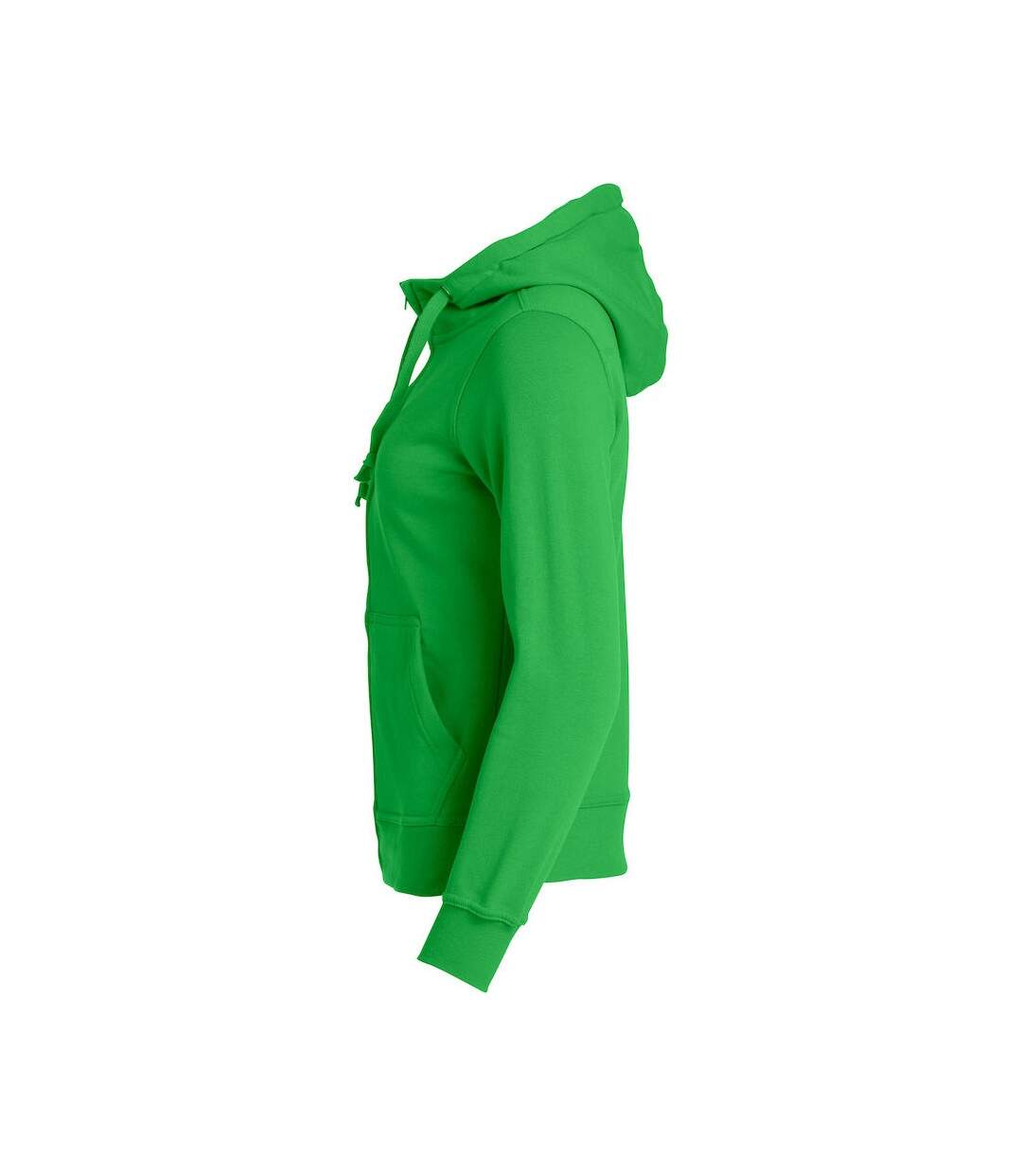 Veste à capuche femme vert pomme Clique