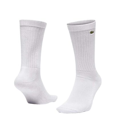 X1 paires de chaussette blanches homme lacoste ra3683 - 39/42