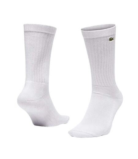 X1 paires de chaussette blanches homme lacoste ra3683 - 39/42