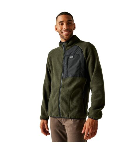 Veste Polaire Frankie Homme Kaki Foncé Regatta