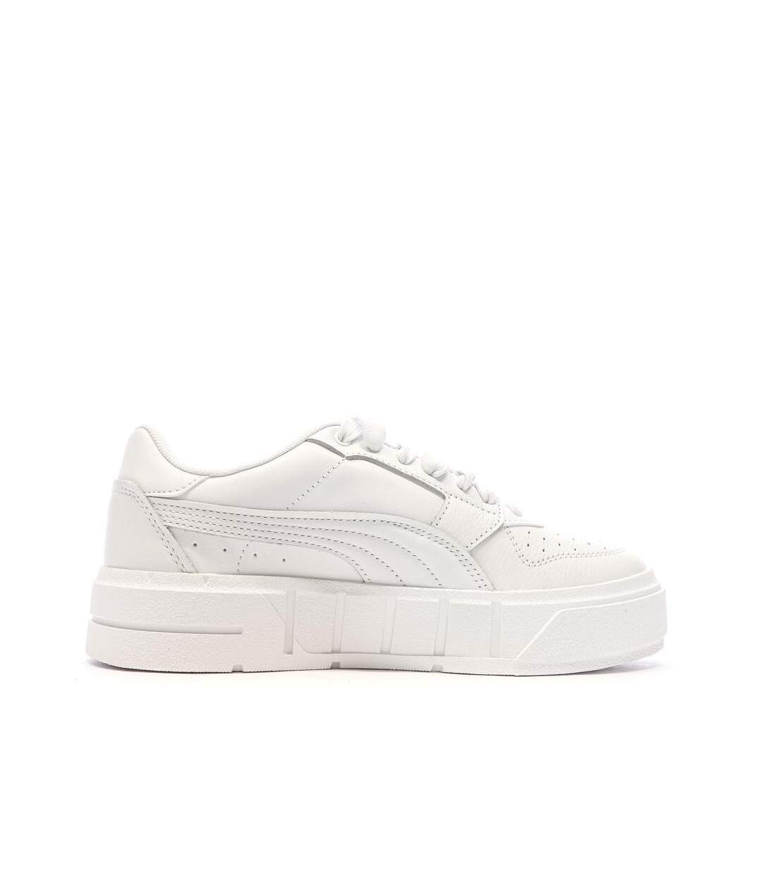 Baskets blanches femme puma puma cali court-2