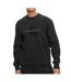 Sweat Noir Homme Calvin Klein Jeans Chenille Monologo - L