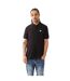 Mens Buddha Logo Polo Shirt Jet Black True Religion-2