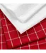 Lot de 2 Torchons Suzette 50x70cm Rouge & Blanc-2