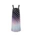 Womens/ladies Ombre Plisse Mini Dress Multicoloured Armani Exchange-2