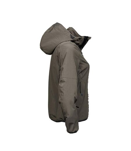 Tee Jays Womens/Ladies Urban Adventure Soft Shell Jacket (Dark Olive)