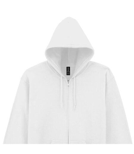 Veste À Capuche Adulte Blanc Gildan