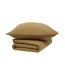 Couvre lit ocre + 2 taies d'oreiller today 260x240cm-2
