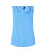 Womens/ladies Alva Vest Top Azure Blue Vero Moda-1