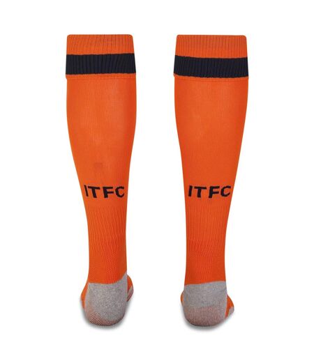 Umbro Mens 23/24 Ipswich Town FC Away Socks (Orange/Gray/Black) - UTUO1767