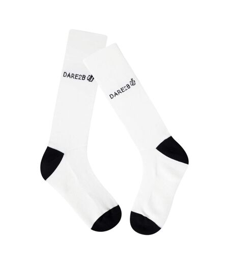 Unisex Adult Performance Cycling Socks White Dare 2B