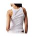 Débardeur blanc femme calvin klein jeans monologo - l-2