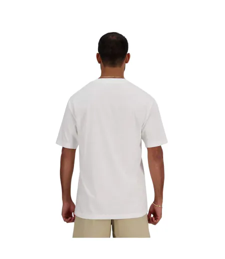 T-shirt Homme Blanc New Balance