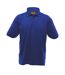 UCC 50/50 Mens Heavweight Plain Pique Short Sleeve Polo Shirt (Royal)