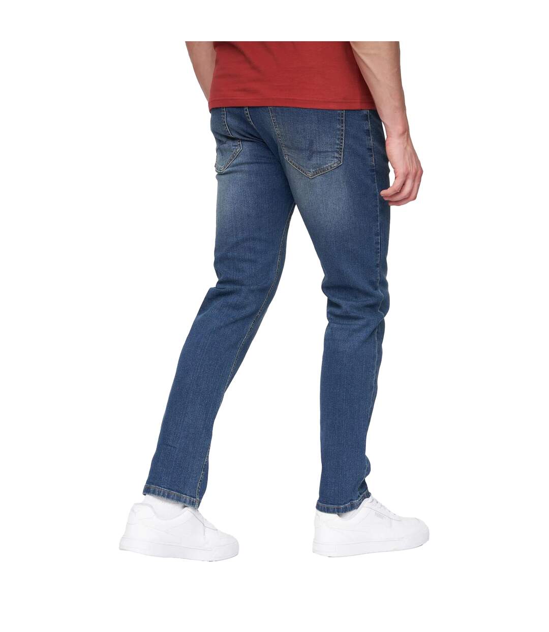 Jean Craze Comfort Homme Délavé À La Pierre Ponce Henleys-3