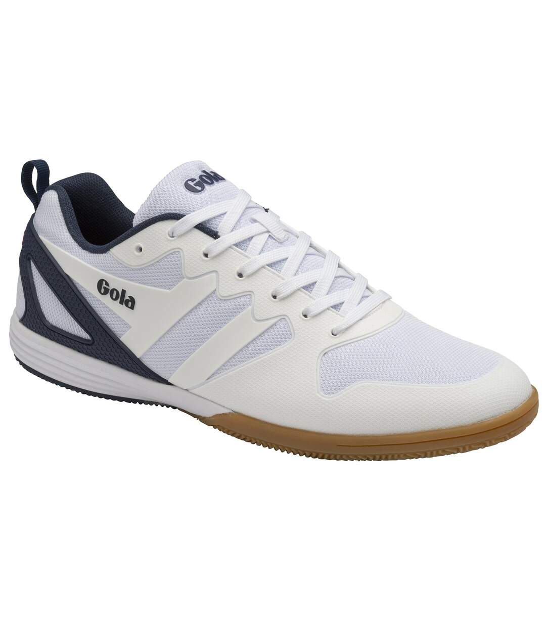 Gola - Chaussures de salle ECHO TX - Homme (Blanc / Bleu marine / Rouge) - UTJG715