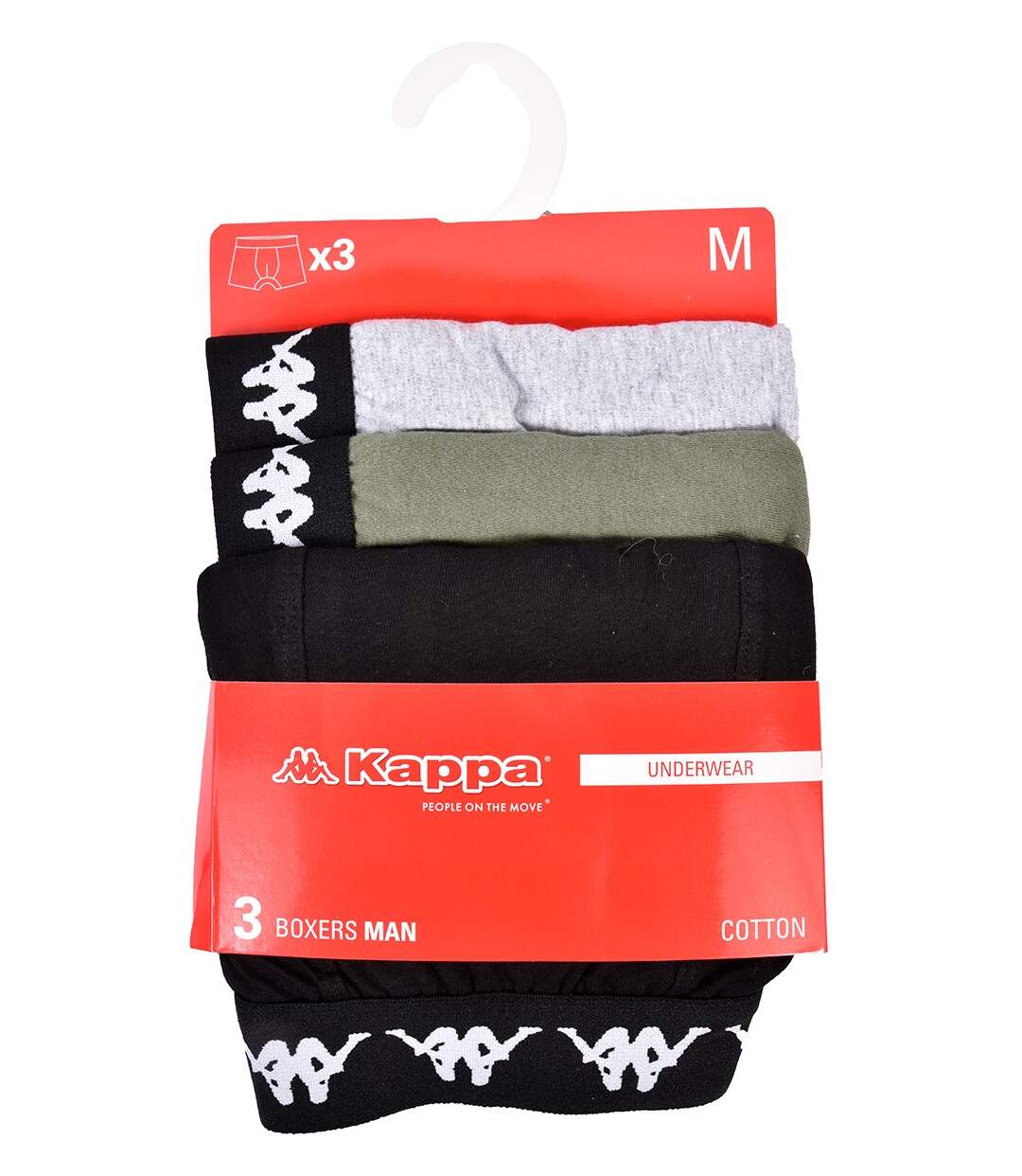 Boxer homme KAPPA Pack de 3 Boxers 2130-4