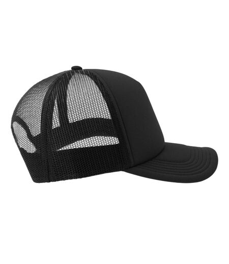 Casquette Trucker Motif/style 5 Panneaux Rapper-s Adulte Noir Atlantis