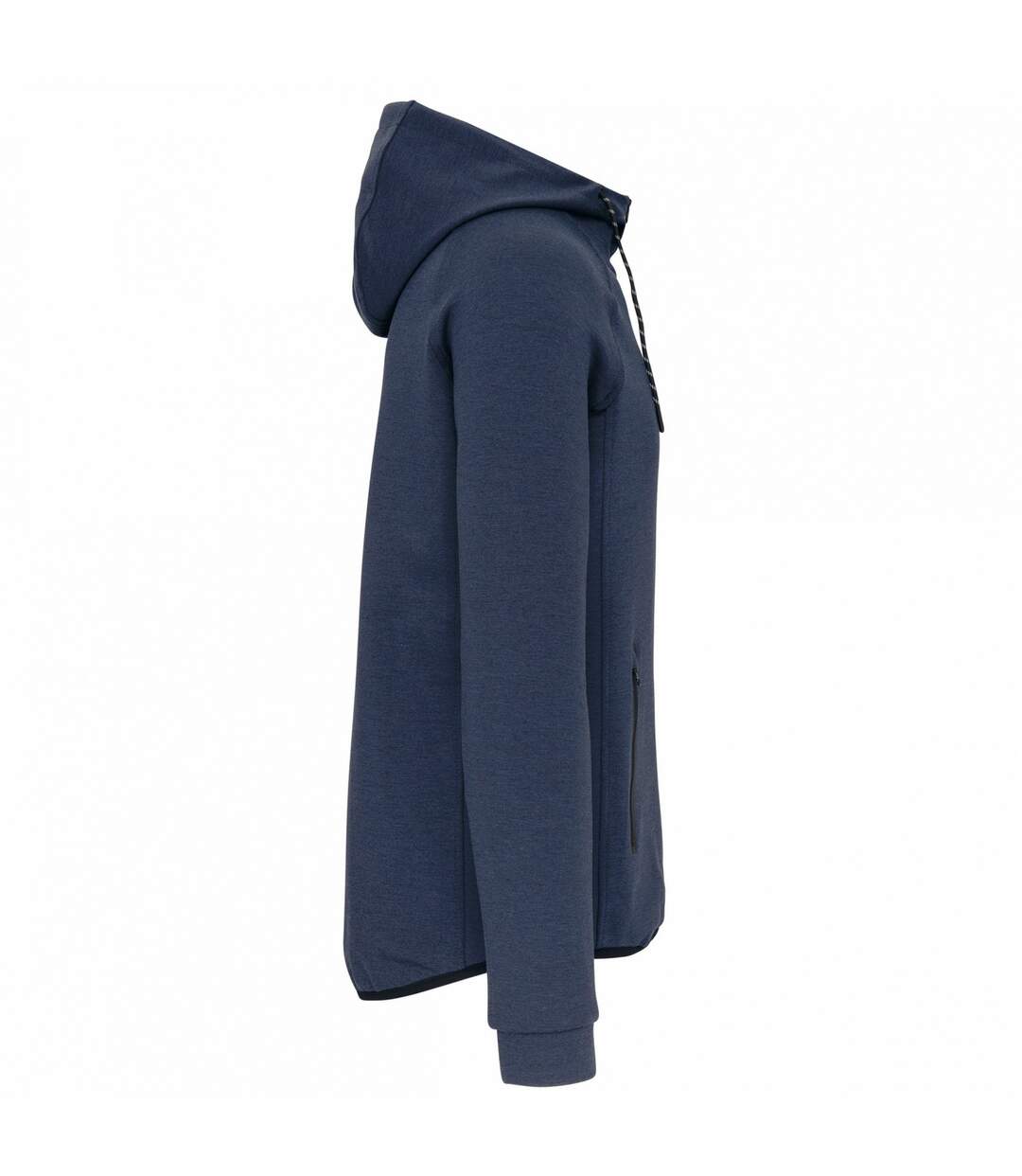Mens Performance Hooded Jacket French Navy Heather Proact-3