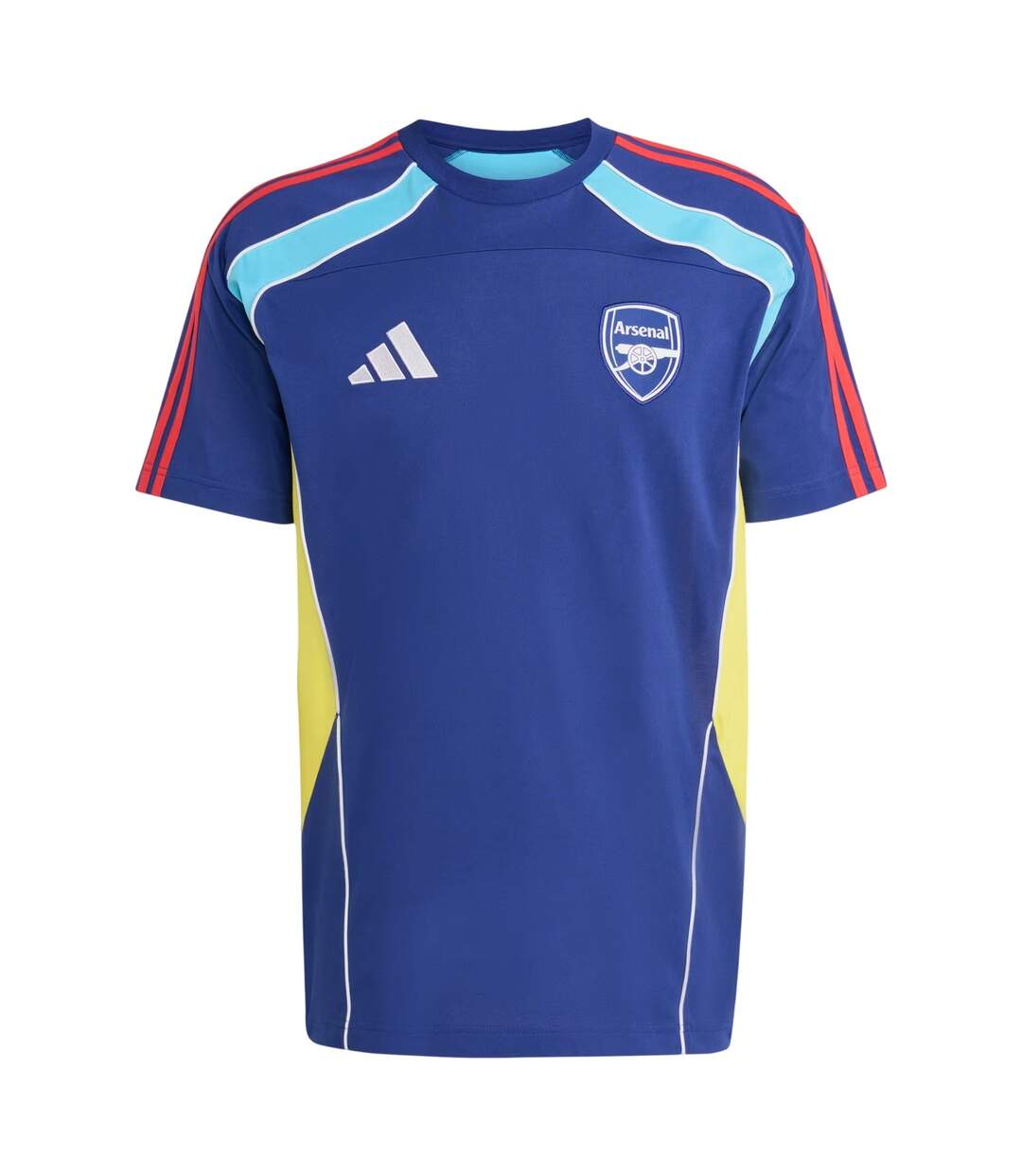 T-shirt Motif/style Arsenal Fc Adulte Bleu Jaune Adidas-2
