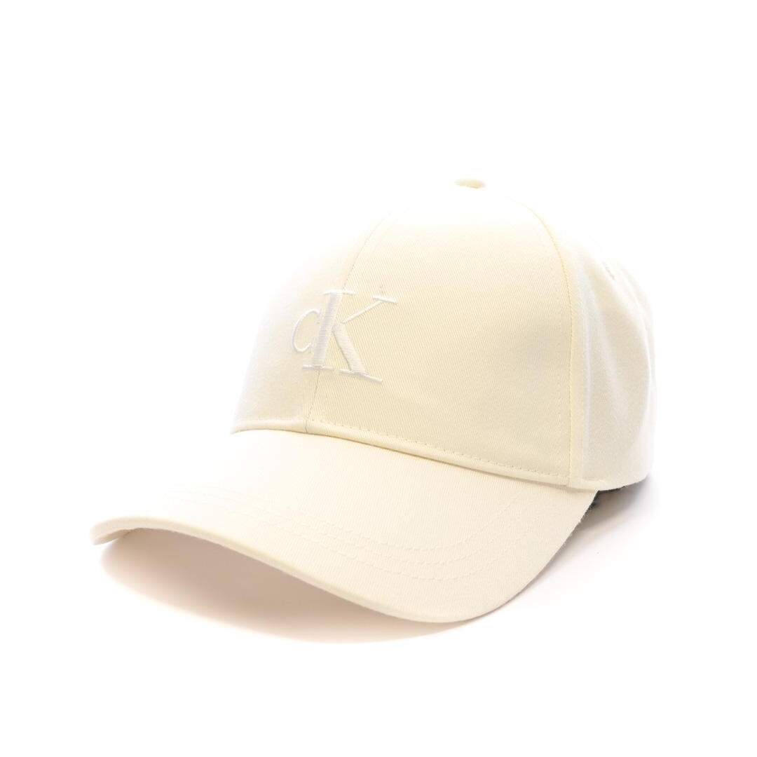 Casquette Noire Homme Calvin Klein Jeans Ivory - Taille unique-1