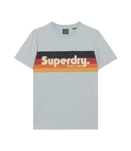 Tee Shirt Superdry Cali Striped Logo