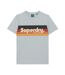 Tee Shirt Superdry Cali Striped Logo