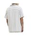 Chemise rayure blanc/noir homme jack & jones stripe resort-2