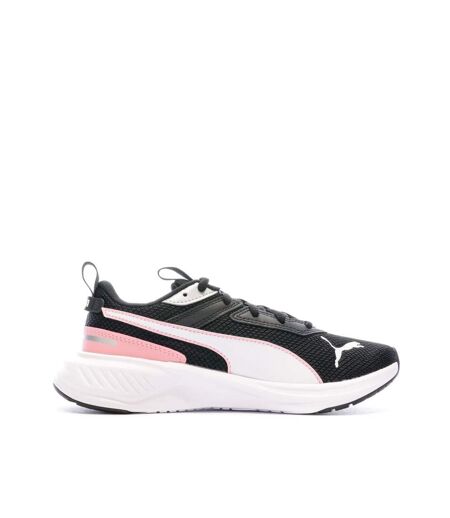 Baskets noir femme puma runner mesh