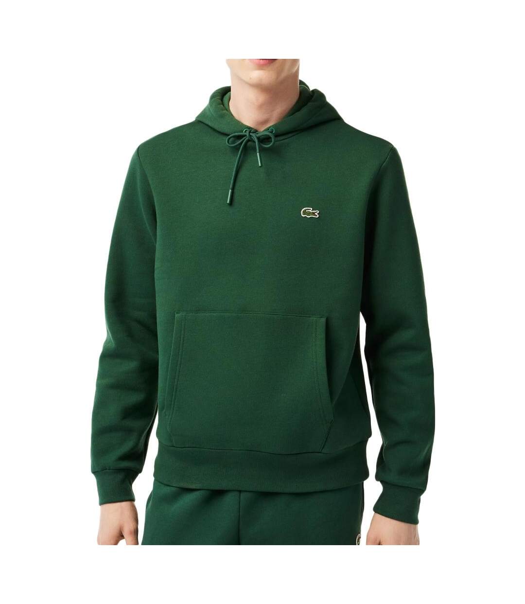 Sweat Vert Foncé Homme Lacoste SH9623-DAG - S-1