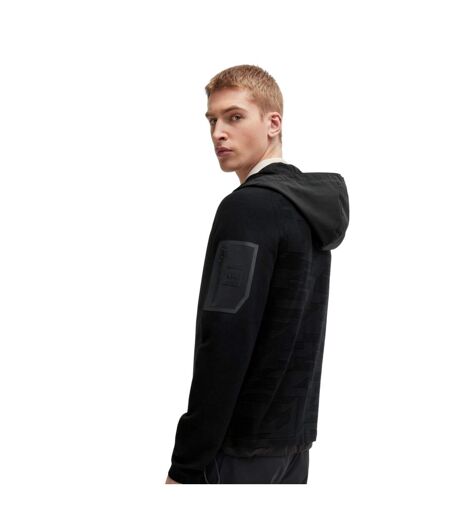 Veste À Capuche Modak Homme Noir Boss