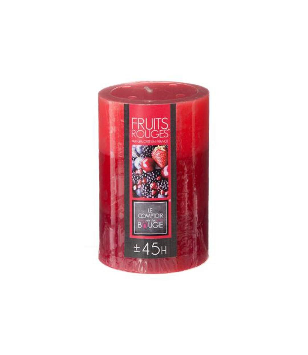 Bougie Parfumée Ronde Trio 310g Fruits Rouges-2