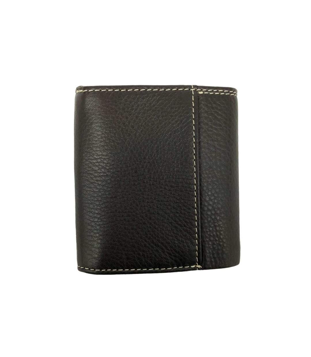 Serge Blanco - Porte-monnaie et cartes en cuir homme Vancouver - chocolat - 9187-2