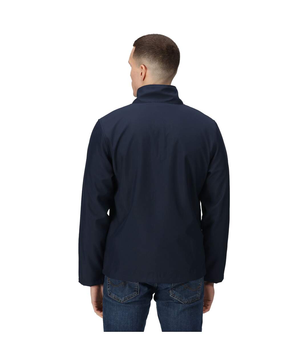 Regatta Classic Mens Water Repellent Softshell Jacket (Navy) - UTRG2166-3