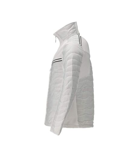 Mens Customized Thermal Jacket White Mascot