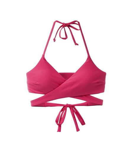 Haut De Maillot De Bain Palima Femme Framboise Vif Aquawave