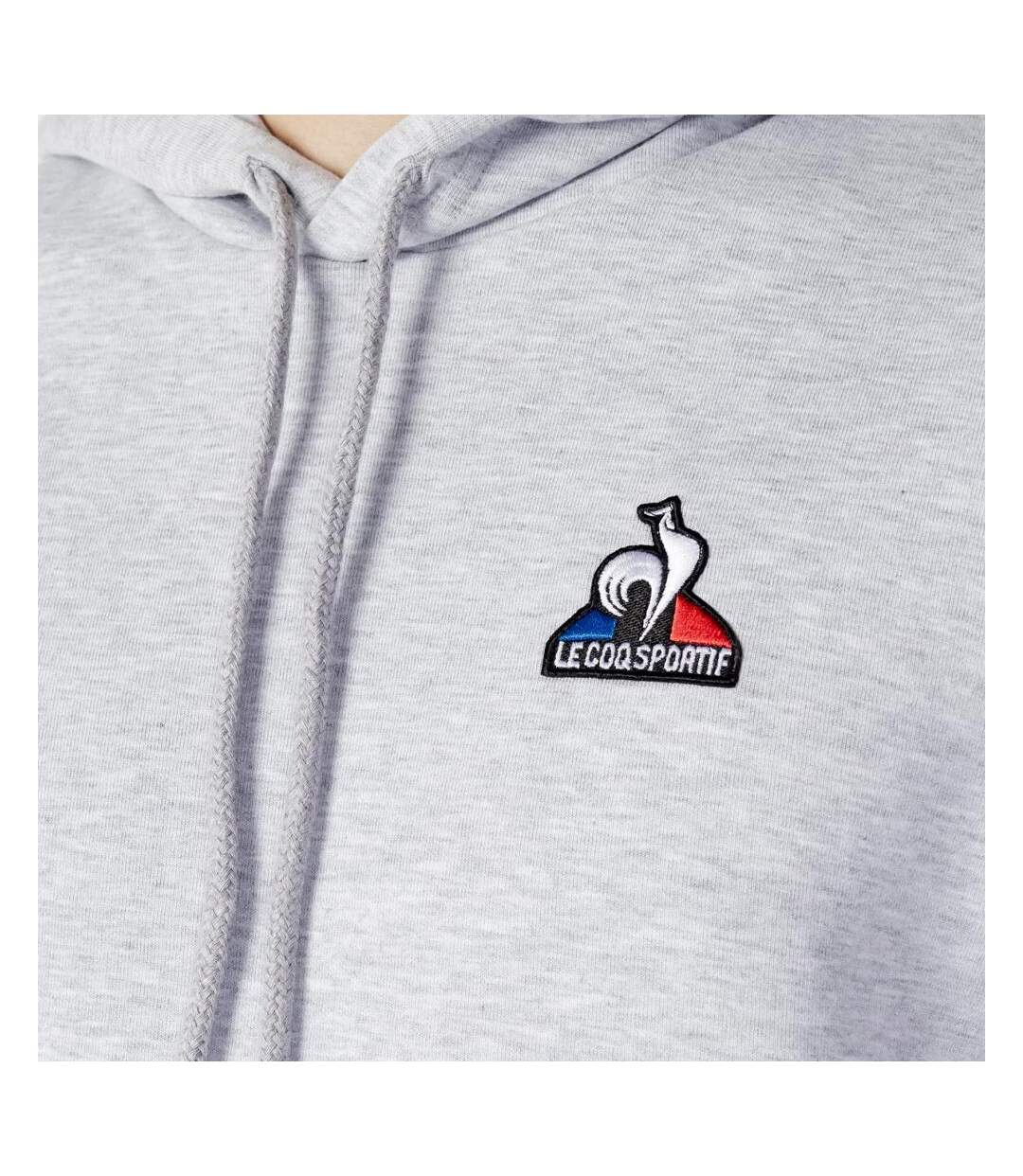 Sweat Gris Homme Le Coq Sportif Hoody - S