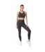 Womens/ladies Core High Rise Leggings Charcoal USA Pro-1