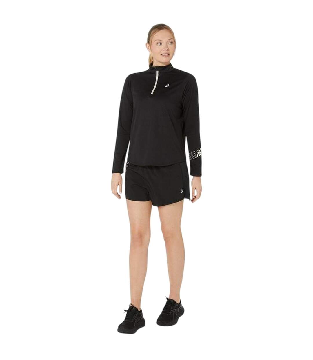 Short De Course Icon Femme Noir Asics-1