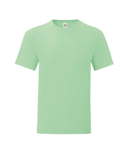 T-shirt Iconic Homme Vert Pâle Fruit Of The Loom